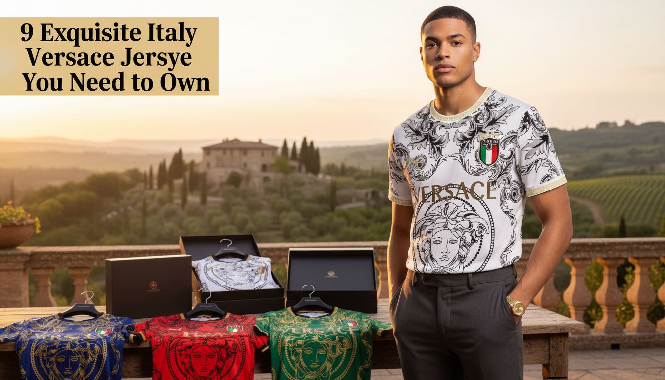 9 Exquisite Italy Versace Jerseys You Need to Own