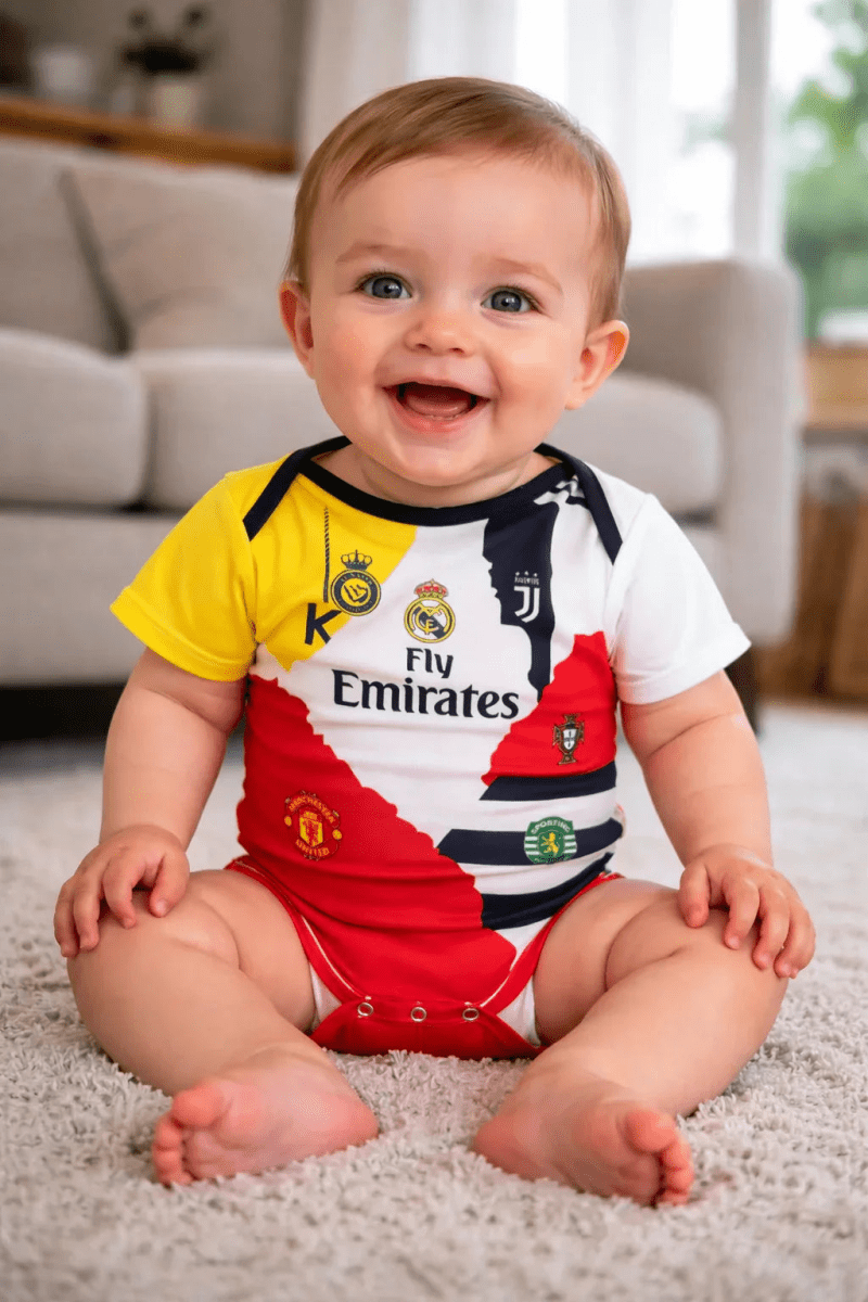 Al-Nassr CR7 GOAT Limited Edition Baby Jersey 25/26 Prokitworld