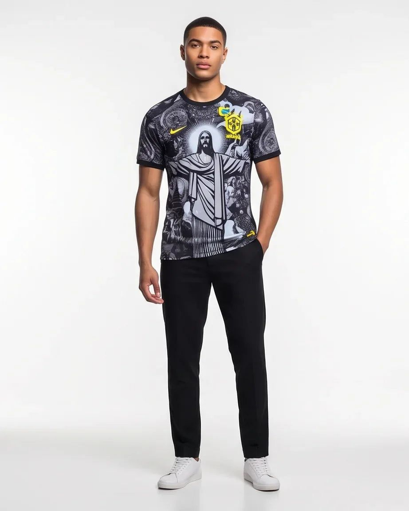 Brazil Christ the Redeemer Jersey Special Edition Kit Sneakers Prokitworld