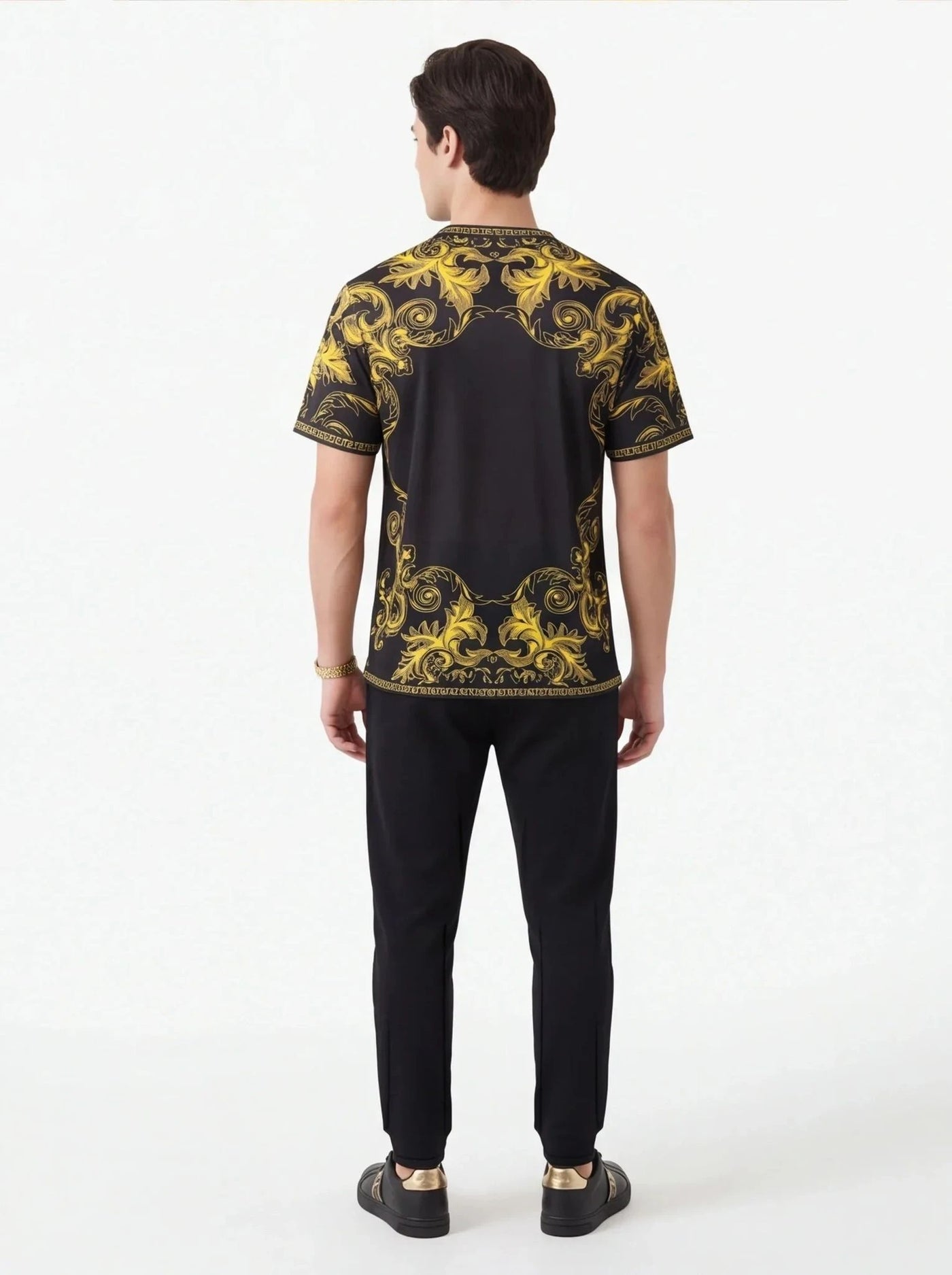 Italy Versace Jersey Gold Black Special Edition | Prokitworld