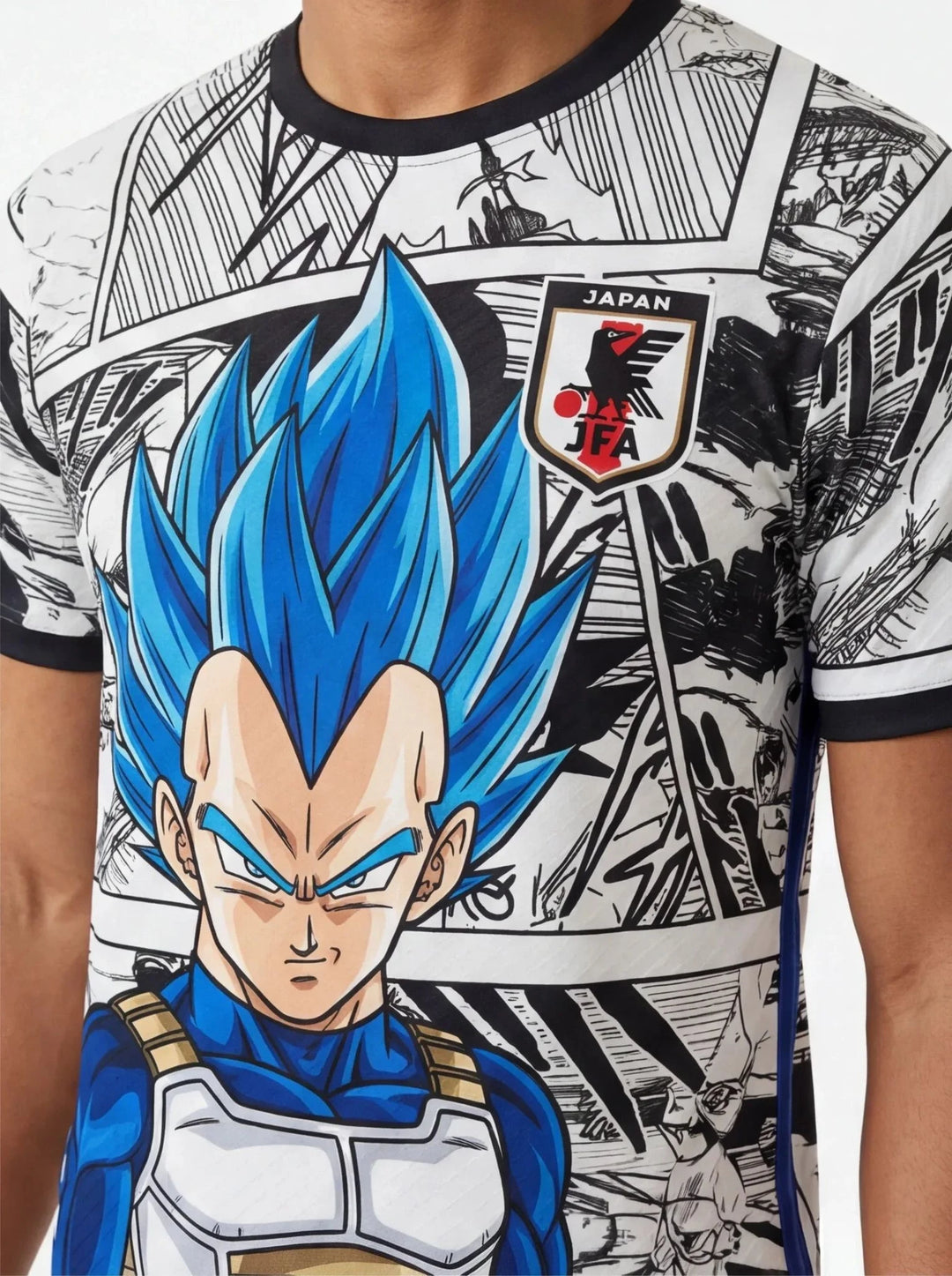 洋楽 Saiyan Japan Blue Saiyan Special Edition Anime Football Shirt | ProKitWorld