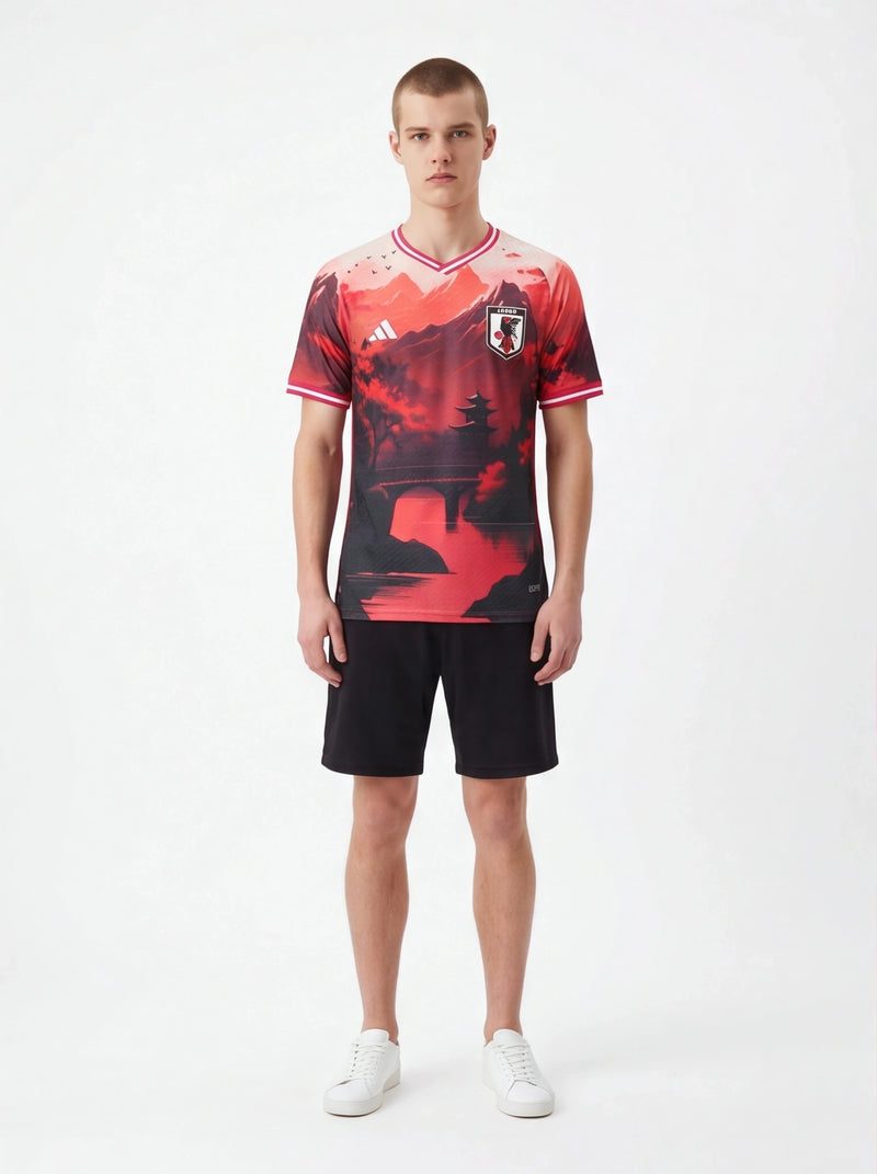 Classic Football Japan Traditional Painting Morning Concept Special Edition Jersey Football Jersey Prokitworld
