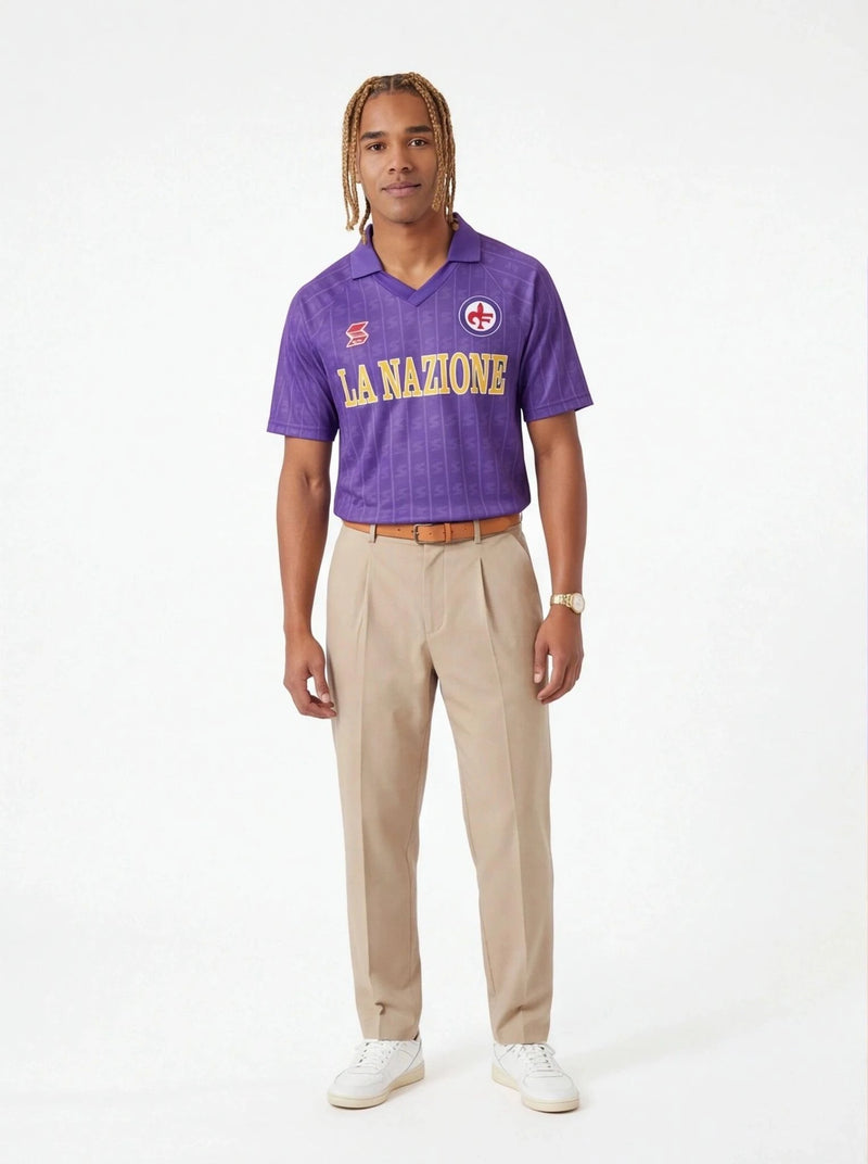 Fiorentina 89/90 Home Jersey – Classic Retro Football Shirt Prokitworld