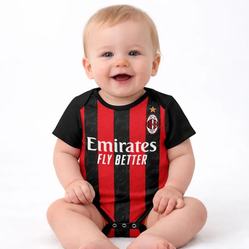 Football Onesie - AC Milan Baby Jersey Prokitworld