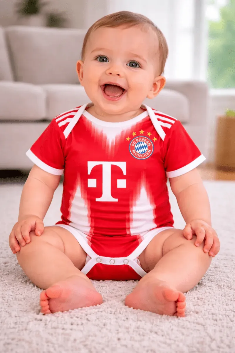 Football Onesie - Bayern Munich Baby Jersey Prokitworld