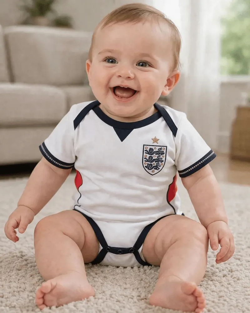 Football Onesie - England 2026 World Cup Home Baby Jersey Prokitworld