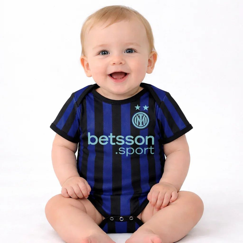 Football Onesie - Inter Milan Home Baby Jersey Prokitworld