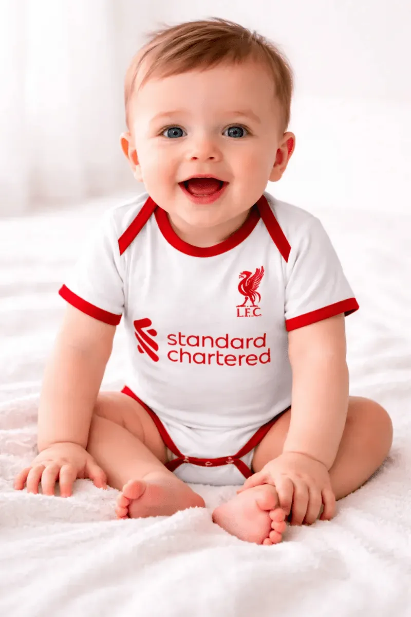 Football Onesie - Liverpool Away Baby Jersey Prokitworld