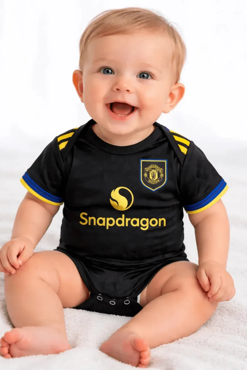 Football Onesie - Manchester United Third Baby Jersey 25/26 Prokitworld
