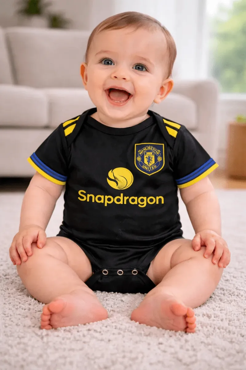 Football Onesie - Manchester United Third Baby Jersey Prokitworld