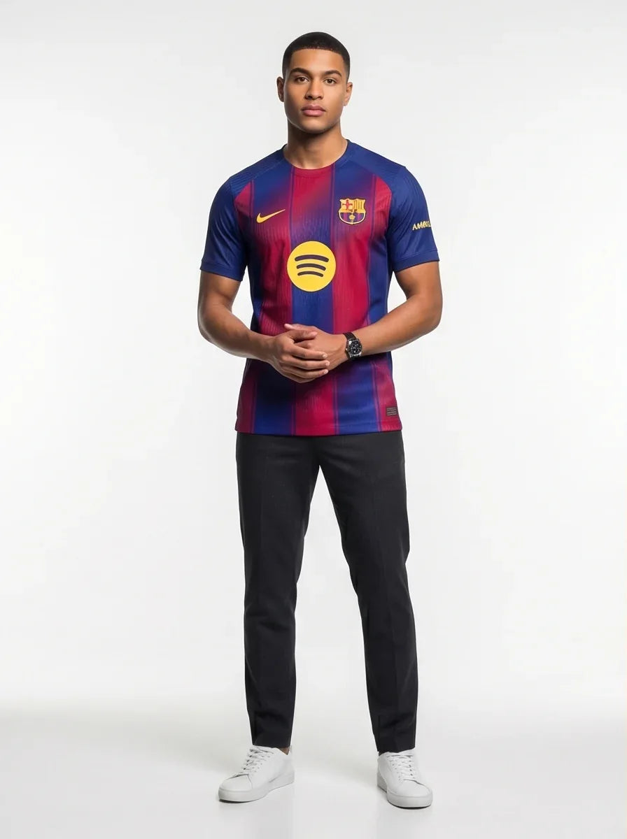 Football Shirt Barcelona 25/26 Home Official Messi Design