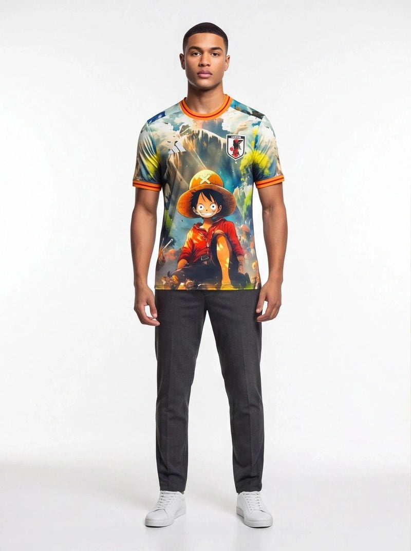 Japan Anime Football Shirt – 25-26 Monkey D. Luffy Football Jersey Prokitworld