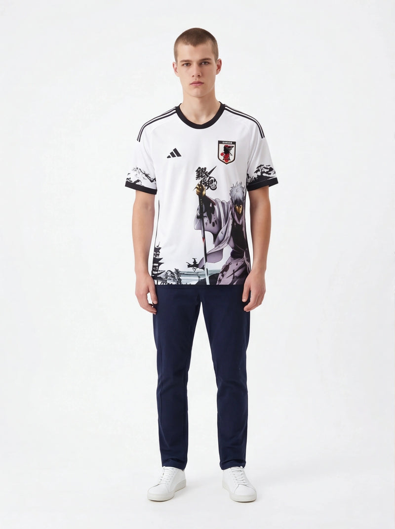 Japan Gintama Gintoki Samurai Football Jersey Football Jersey Prokitworld
