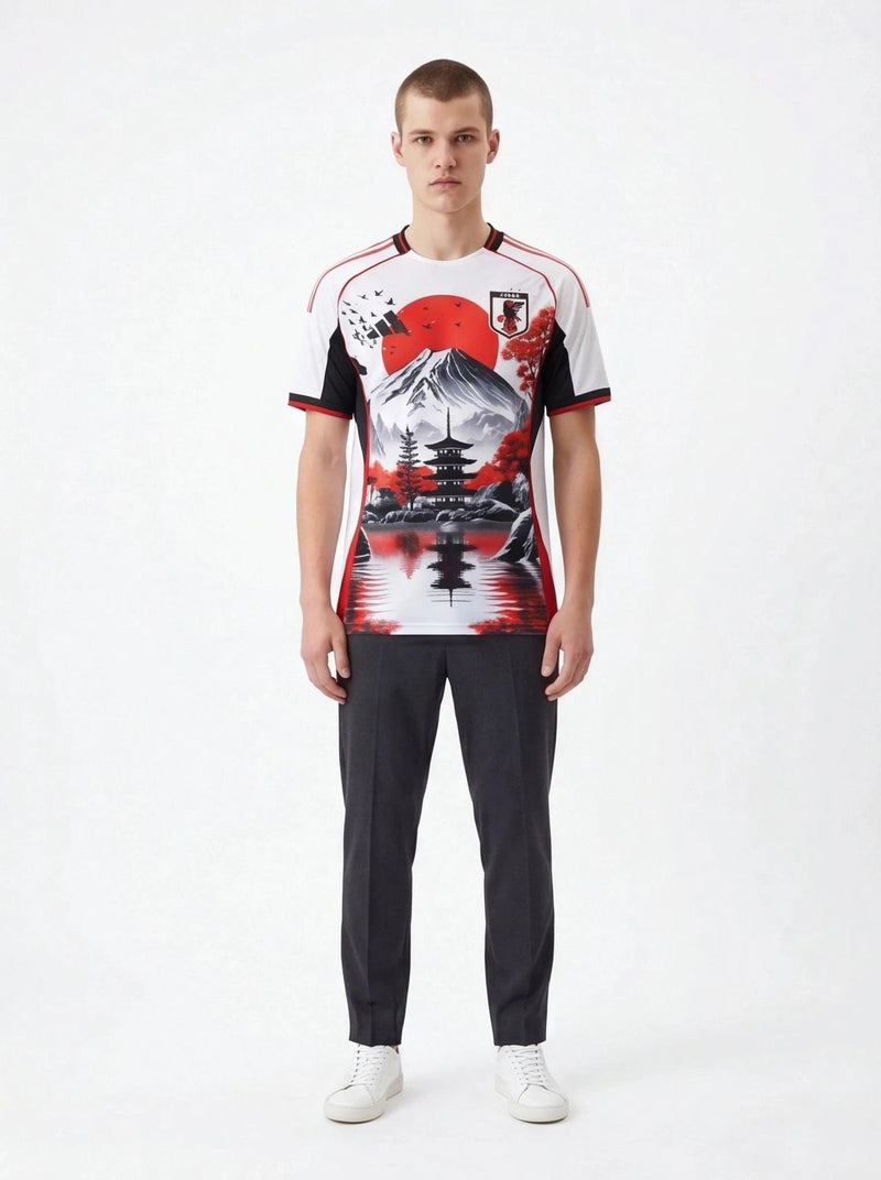 Japan Mount Fuji & Pagoda Edition Polo Jersey Football Jersey Prokitworld