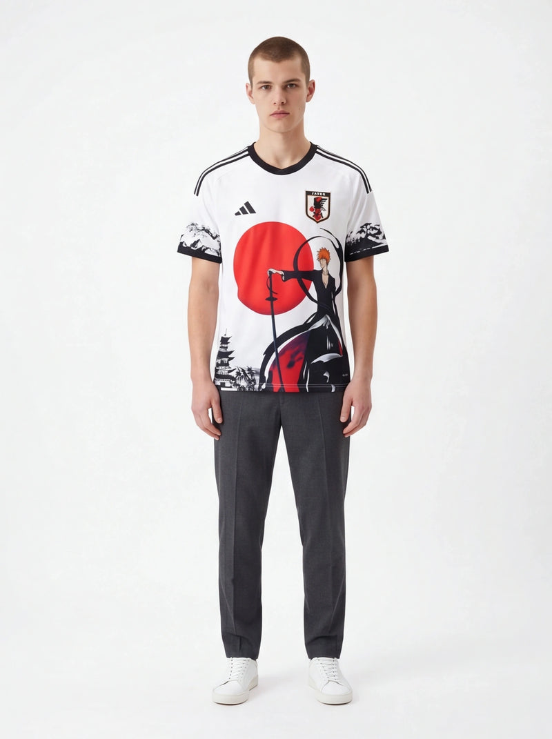 Japan Soccer Anime Concept Shirt | Bleach Football Jersey Prokitworld