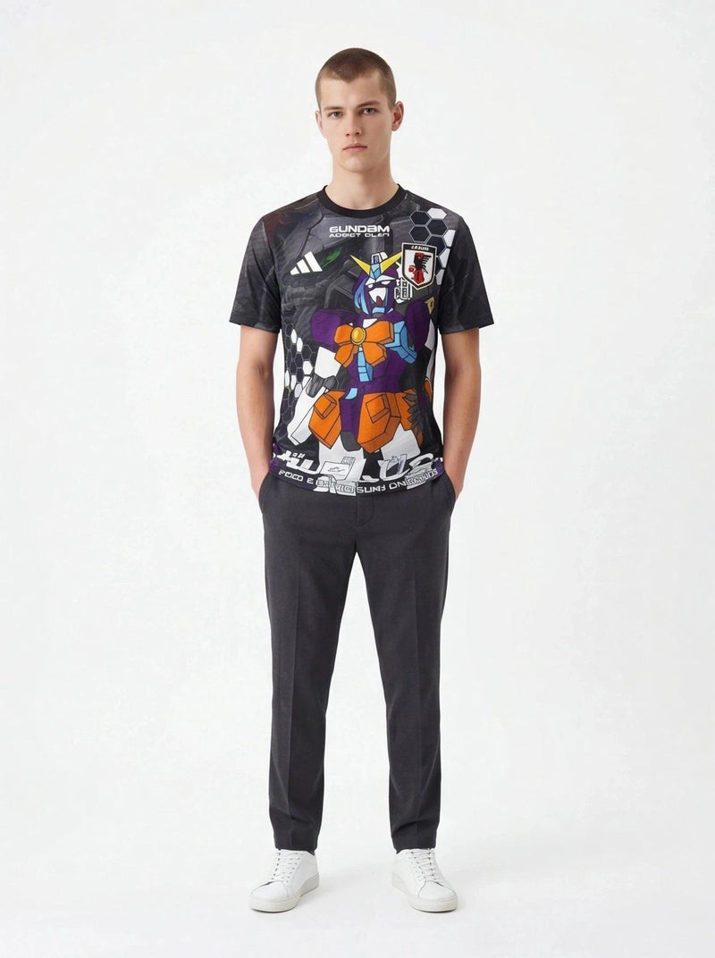 Japan x Mobile Suit Gundam Unicorn Mecha Noir Special Edition Jersey Football Jersey Prokitworld