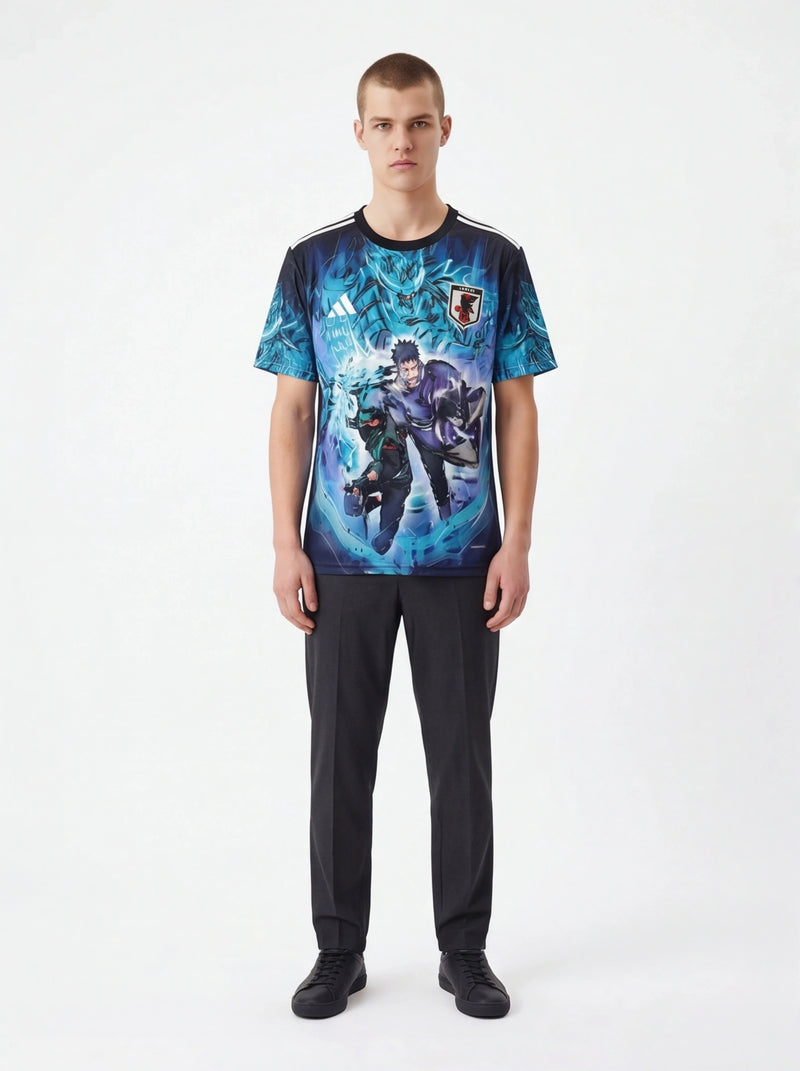 JAPANESE JERSEY "KAKASHI & OBITO" - NARUTO SHIPPUDEN Football Jersey Prokitworld