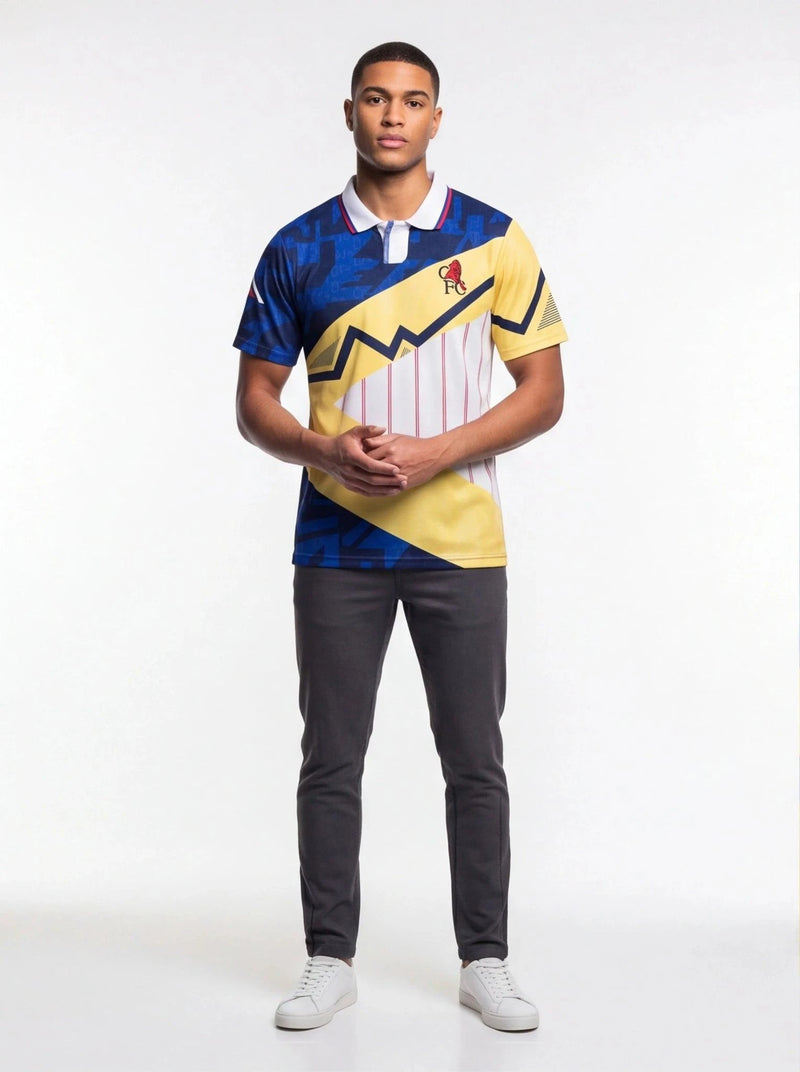 Retro 1990s Chelsea x Score Draw Retro Mash Up Jersey Prokitworld